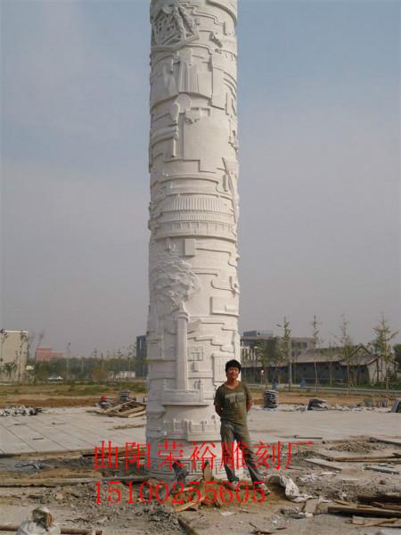 供应广场石柱文化柱哪里便宜，广场石柱文化柱哪里有卖，广场石柱文化柱，图片