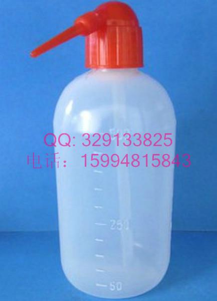 红嘴洗瓶500ml 白色塑料洗瓶 红头酒精瓶 白洗瓶 广东塑料洗瓶