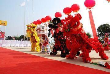 上海专业舞狮舞上海开幕舞狮队批发