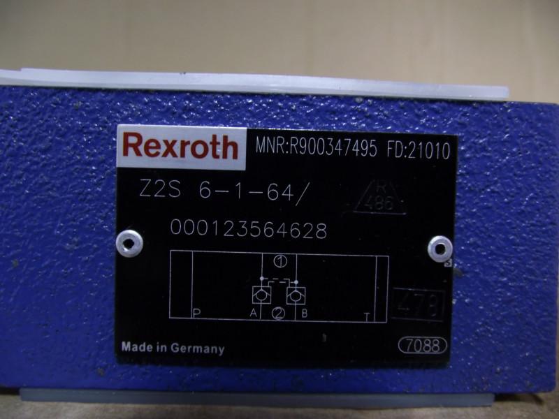 供应Rexroth Z2S6-1-64溢流阀