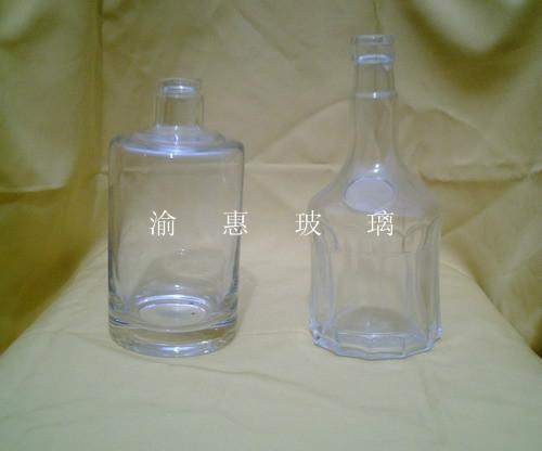 供应用于的定制玻璃制品酒瓶图片