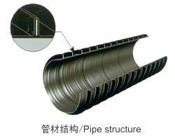 hdpe塑钢缠绕排水管批发