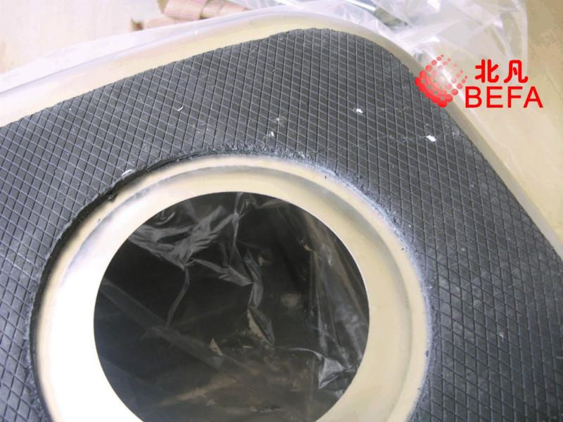 供应消音橡胶垫厂家加工水槽橡胶垫，郑州消音橡胶垫价格图片