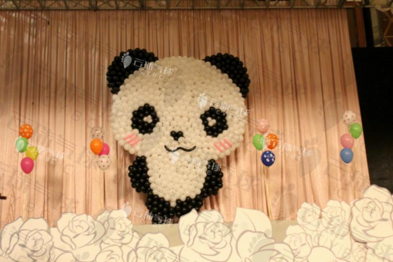供应熊猫主题宝宝宴/气球宝宝宴/氦气球