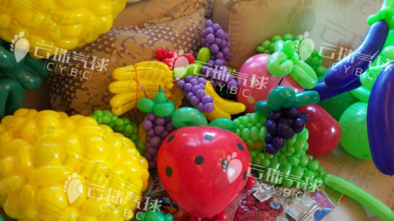 供应水果派对/气球水果/魔术气球水果/农场主题气球/主题装饰