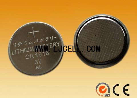 供应纽扣电池CR16163V电池 可提供焊脚焊线加工图片