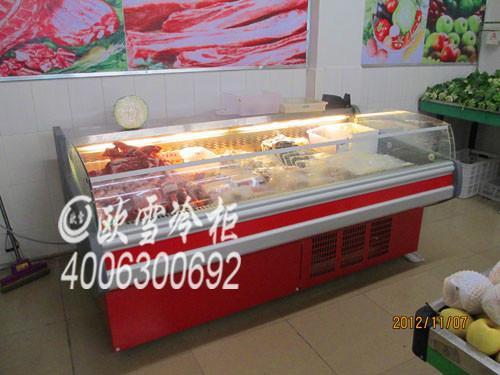 供应江西赣州冷鲜肉展示柜的订购电话图片