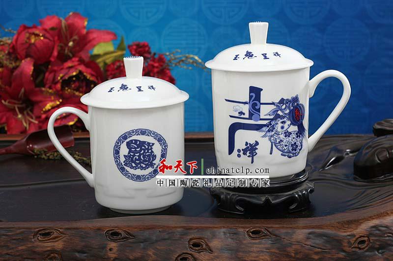 供应景德镇陶瓷茶杯 茶杯制作 有纯白 可加字体 加图片 加照片