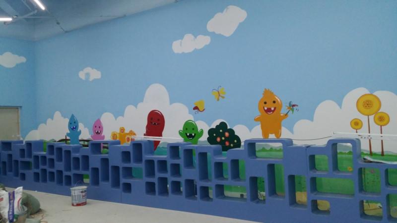 深圳市儿童乐园墙体彩绘厂家供应儿童乐园墙体彩绘，