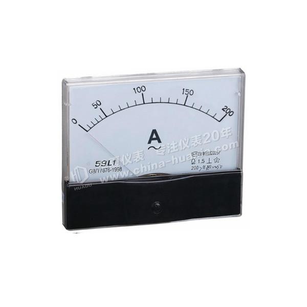 供应上海华夏电度表厂59L1指针式 电流表 电压表 电流测量仪表 电