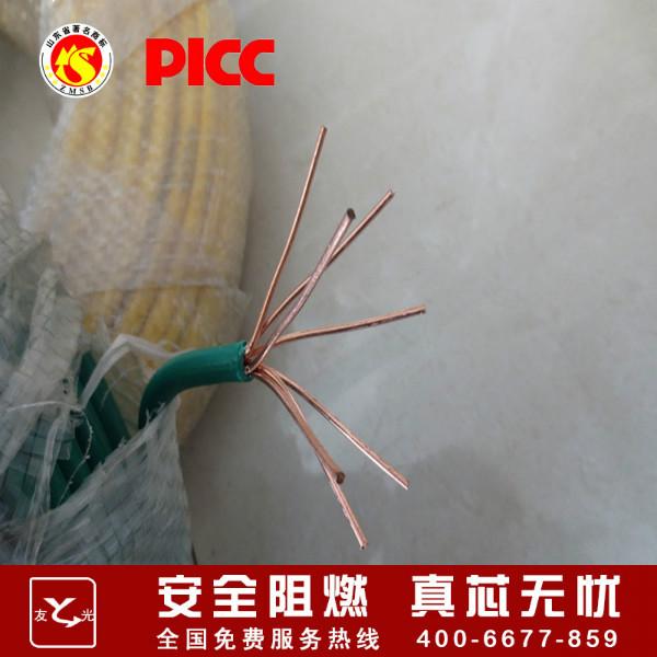 临沂电线电缆 厂家批发 单股铜芯线 BV 4平方 环保PVC护套材质