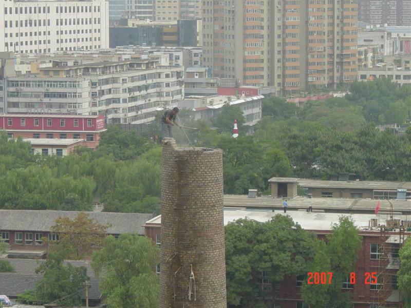 供应上海拆烟囱公司/人工拆除大烟筒/砖烟囱定向爆破
