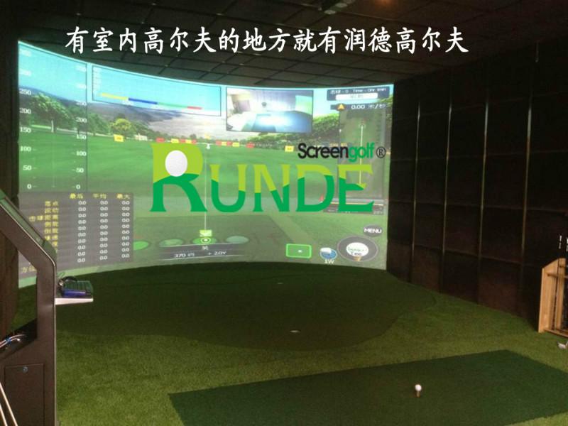 郑州环屏室内高尔夫模拟器厂家批发
