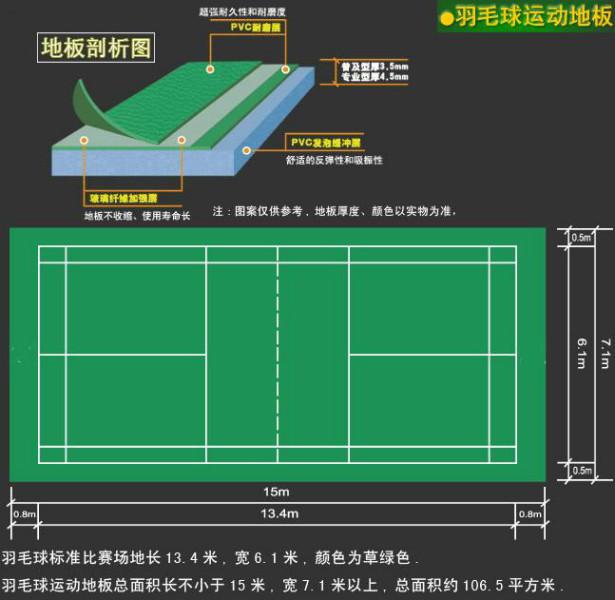 供应PVC网球场图片