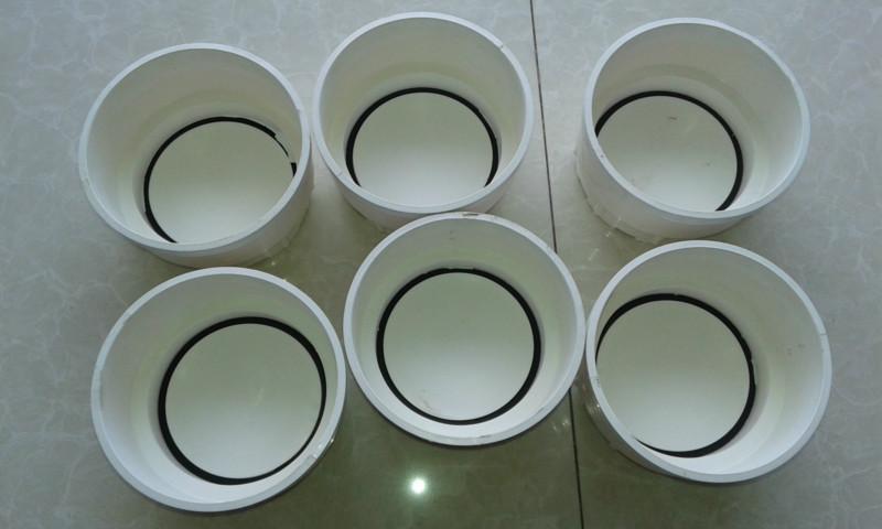 PVC排水管管件DN110清扫口价格批发