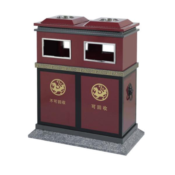 广州市P-P167古典分类垃圾桶厂家