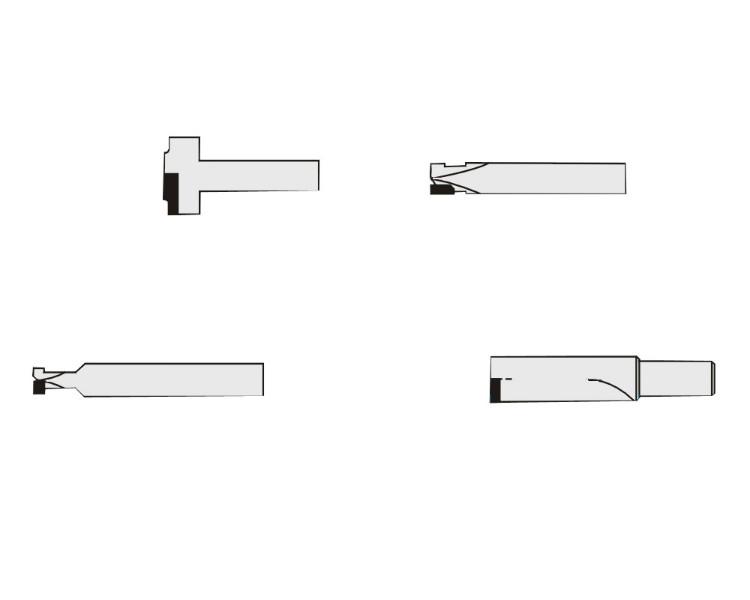 供应PCD成型铣刀三刃成型倒角铣刀