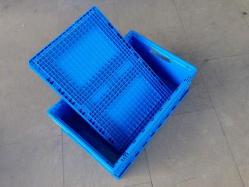 供应塑料箱折叠周转箱高承重PE新料多功能整理箱604034C2L图片