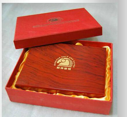 供应精美烤漆木盒茶叶礼品包装盒【可定做】