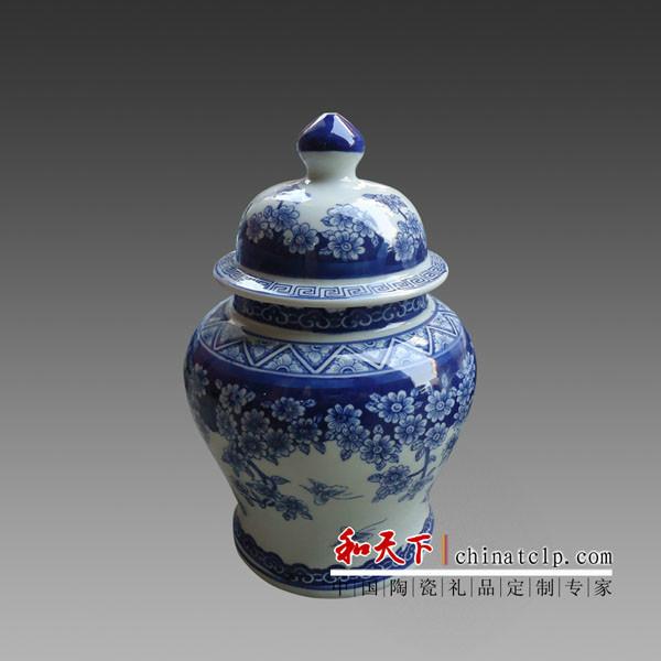 供应陶瓷罐子定制，景德镇高档陶瓷茶叶罐圆形方形茶叶罐