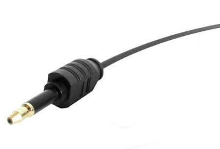 供应Miniplug塑料头音箱光纤线