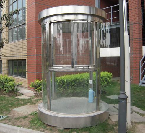 玻璃岗亭尺寸供应玻璃岗亭尺寸，上海岗亭厂家可定制岗亭样式大小