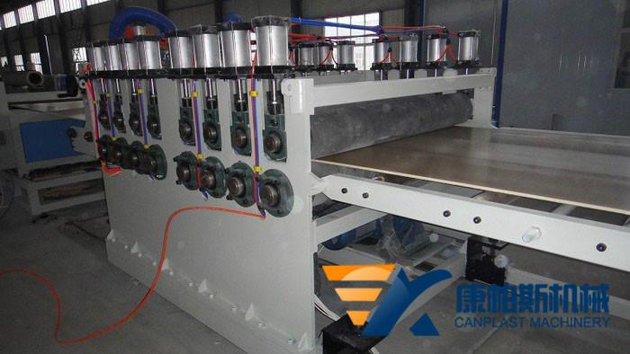 供应康帕斯机械木塑建筑模板机械 木塑模板生产线