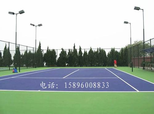 南通塑胶网球场硅pu网球场施工批发