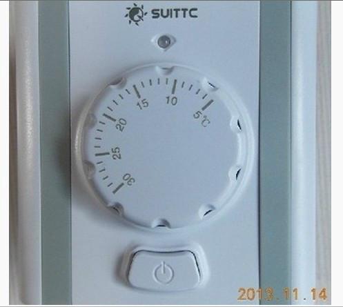 供应电地暖旋钮温控器电热膜温控器