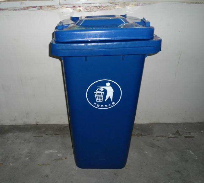 供应浙江塑料80升垃圾桶厂家直销零售批发垃圾桶图片