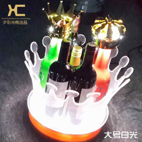 供应发光冰桶，LED发光冰桶，酒吧LED香槟桶，LED皇冠冰桶