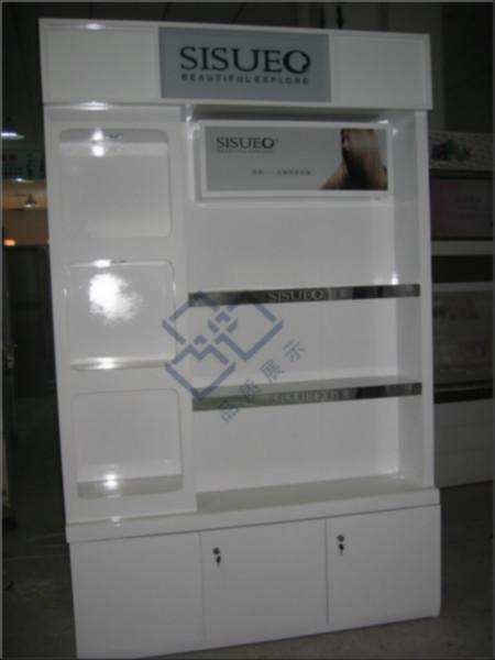 供应广州品质化妆品展柜007 订做展柜，超市货架，广州品质展示用品厂图片
