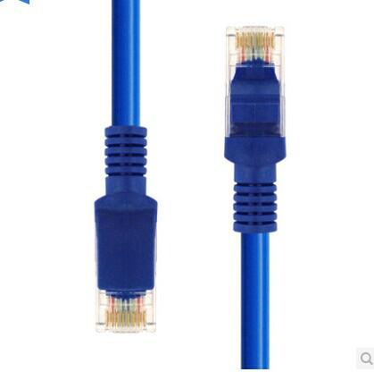 深圳市蓝色1米5类非屏蔽网络跳线厂家供应蓝色1米5类非屏蔽网络跳线