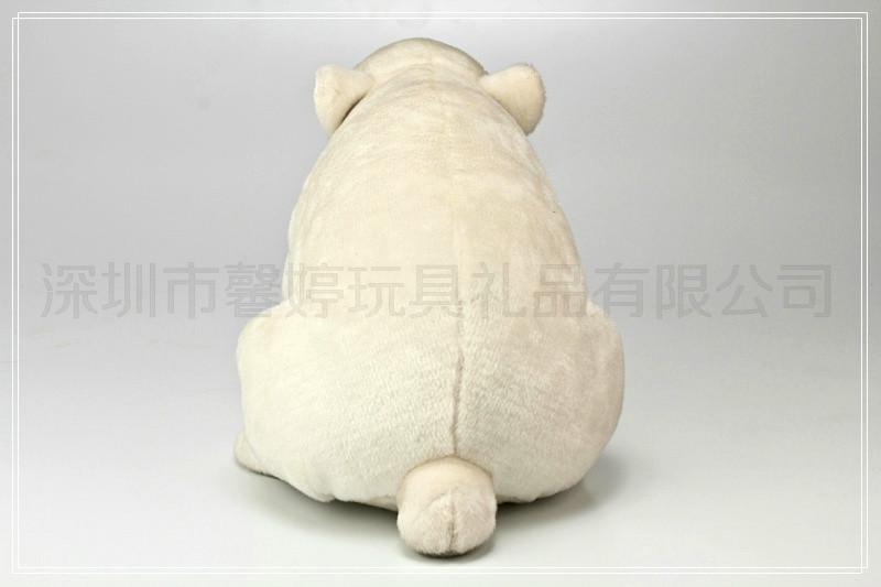 供应深圳毛绒玩具厂生产毛绒玩具北极熊