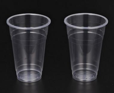 供应批发出厂一次性塑料杯200ml 1000ml承接各种印刷奶茶杯