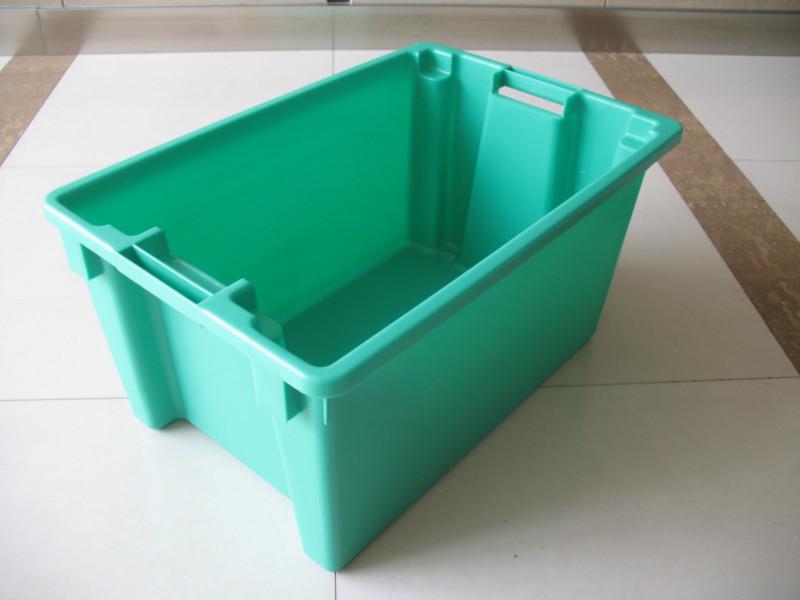 供应上海塑料周转箱塑料物流箱带盖