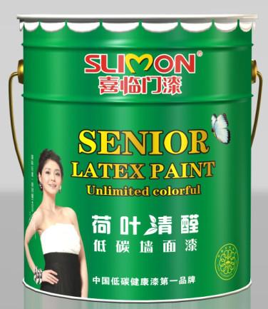 中国低碳健康漆第一品牌 喜临门海藻泥低碳墙面漆