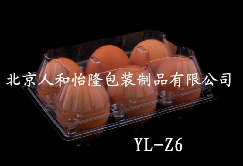 6枚装PVC塑料鸡蛋盒批发