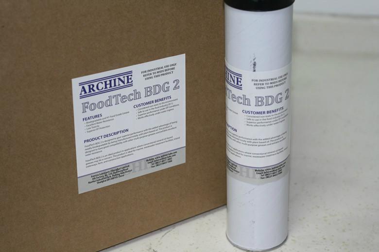 供应ArChineFoodtechBDG2食品级可生物降解润滑脂