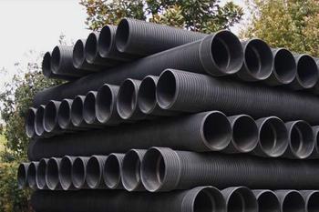 PE塑钢缠绕排水管厂家报价 PE塑钢缠绕排水管 聚乙烯塑钢排水管 HDPE塑钢排水管产量
