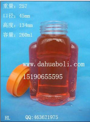 徐州大华玻璃厂定做各种蜂蜜玻璃瓶批发
