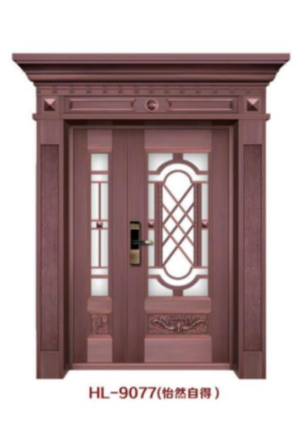 供应洛阳铜门|别墅铜门|玻璃铜门|铜大门