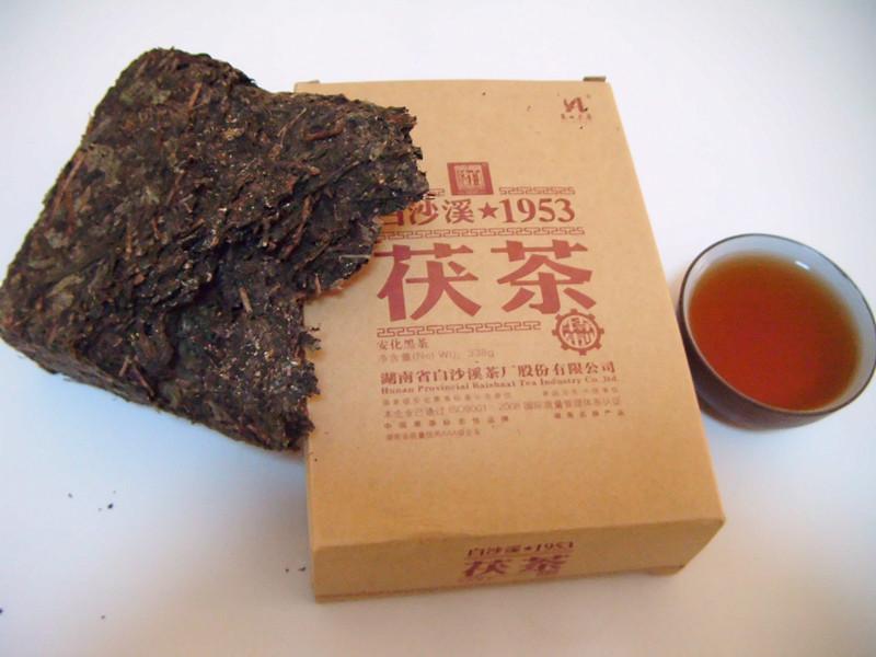 供应安化黑茶1953特制茯砖茶 金花茯砖茶价格 安化黑茶保健功效