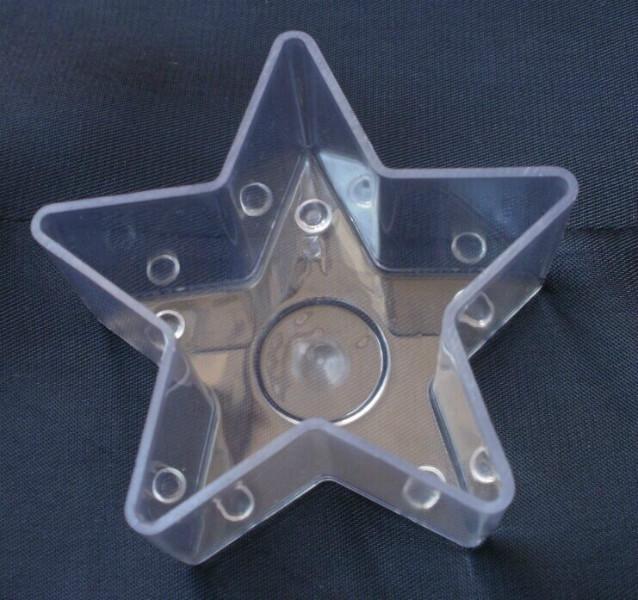 供应五角星形状环保蜡壳