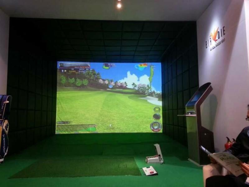 供应合肥室内高尔夫销售厂家韩国进口原装设备,知名球场航拍3D效果图片