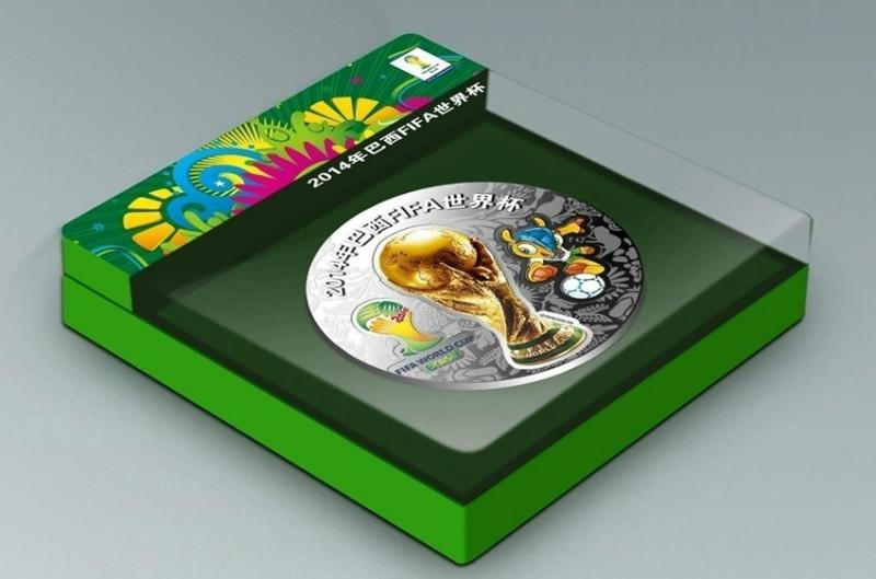 供应2014年巴西FIFA世界杯纪念银章 巴西世界杯主题纪念银币批发