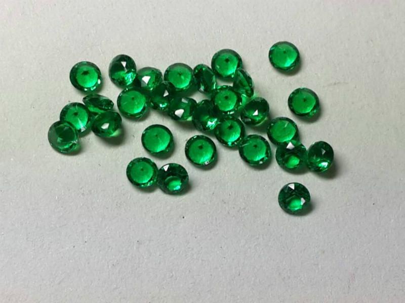 绿尖晶纳米绿尖晶梧州宝石生产批发