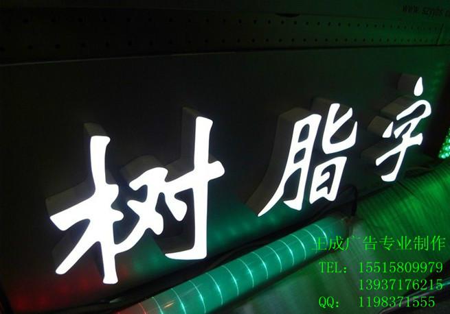 供应精河县专业生产制作环氧树脂发光字