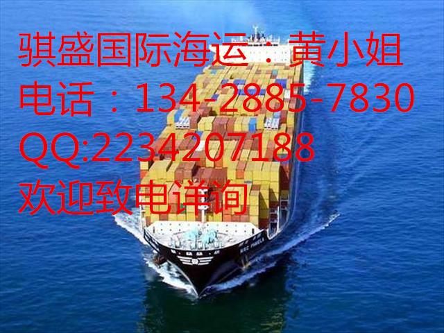 供应美国国际海运/美国海运门到门/中国到美国的海运公司