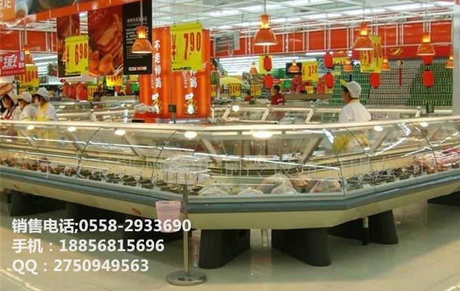 供应上海哪里有卖熟食柜的 熟食店冷柜厂家定做 鸭脖柜价格 卤味店冷柜